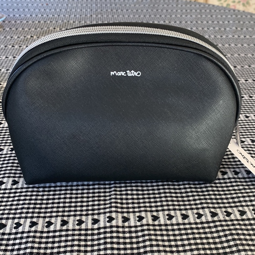 NWT Marc Tetro Dog Lover Boston Terrier Makeup Bag - Picture 4 of 5